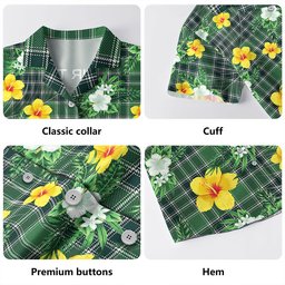 MacDonald Lord of the Isles; Hunting Modern Clan Badge Tartan Hawaiian Shirt Summer Vibes Style