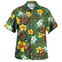 MacConnell Ancient Clan Badge Tartan Hawaiian Shirt Summer Vibes Style