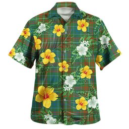 MacConnell Ancient Clan Badge Tartan Hawaiian Shirt Summer Vibes Style