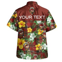 MacDonald of Belfinlay Modern Clan Badge Tartan Hawaiian Shirt Summer Vibes Style