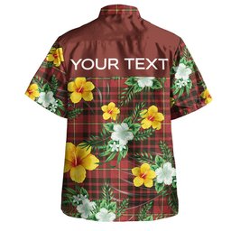 MacDonald of Ardnamurchan (Donald of Ardnamurchan) Weathered Clan Badge Tartan Hawaiian Shirt Summer Vibes Style