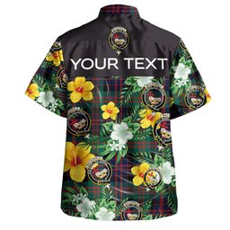 MacDonald (Donald) Modern Clan Badge Tartan Hawaiian Shirt Summer Vibes Style