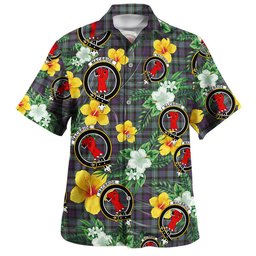 MacBride Weathered Clan Badge Tartan Hawaiian Shirt Summer Vibes Style