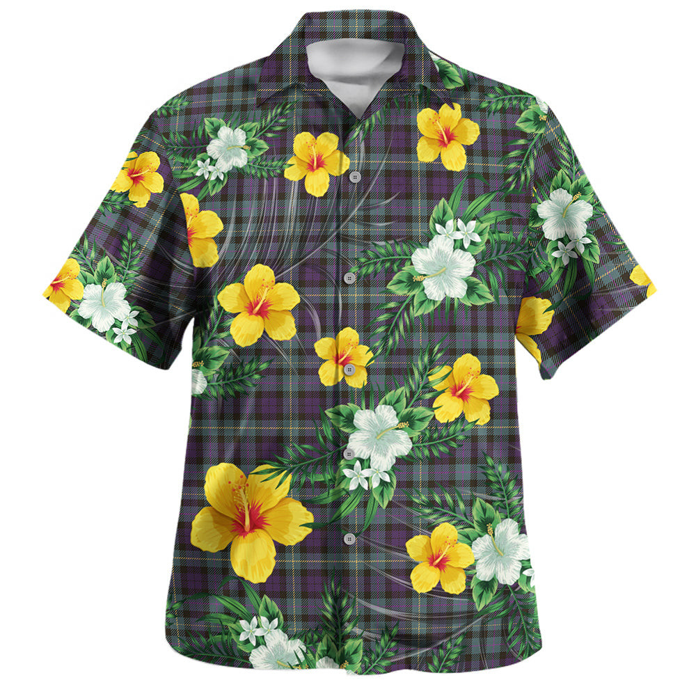 MacBride Weathered Clan Badge Tartan Hawaiian Shirt Summer Vibes Style