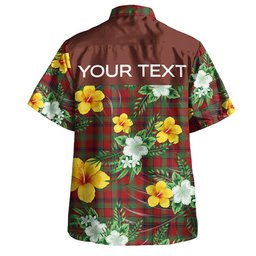 MacDonald of Aird & Valley (Donald of Aird & Valley) Modern Clan Badge Tartan Hawaiian Shirt Summer Vibes Style