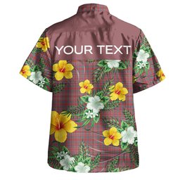 MacAlister Weathered Clan Badge Tartan Hawaiian Shirt Summer Vibes Style