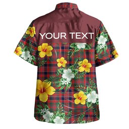 MacDonald of Boisdale (Donald Boisdale) Modern Clan Badge Tartan Hawaiian Shirt Summer Vibes Style