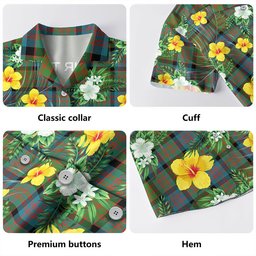 MacDonald (Donald) Ancient Clan Badge Tartan Hawaiian Shirt Summer Vibes Style