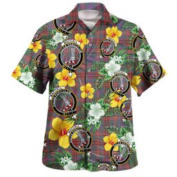 MacCall (MacColl) Weathered Clan Badge Tartan Hawaiian Shirt Summer Vibes Style