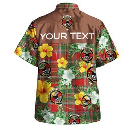 MacLeod of Gesto Modern Clan Badge Tartan Hawaiian Shirt Summer Vibes Style