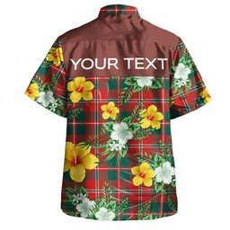 MacDonald of Glenaladale (Donald of Glenaladale) 2006 Modern Clan Badge Tartan Hawaiian Shirt Summer Vibes Style