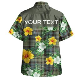 MacIsaac Weathered Clan Badge Tartan Hawaiian Shirt Summer Vibes Style