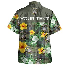 MacIsaac Weathered Clan Badge Tartan Hawaiian Shirt Summer Vibes Style