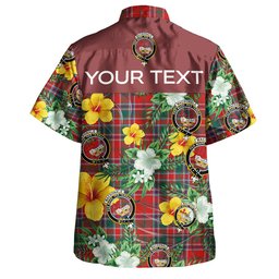 MacDonald of Lochmaddy (Donald of Loch Mhaddy) Modern Clan Badge Tartan Hawaiian Shirt Summer Vibes Style