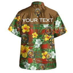 MacGregor of Cardney (Gregor of Cardney) Ancient Clan Badge Tartan Hawaiian Shirt Summer Vibes Style