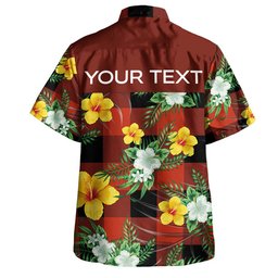 MacGregor Rob Roy (Gregor Red & Black) Ancient Clan Badge Tartan Hawaiian Shirt Summer Vibes Style