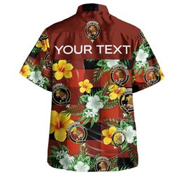 MacGregor Rob Roy (Gregor Red & Black) Ancient Clan Badge Tartan Hawaiian Shirt Summer Vibes Style