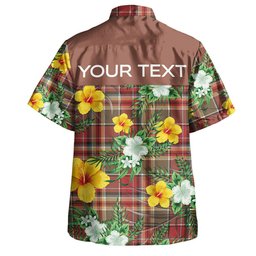 MacGlashan Weathered Clan Badge Tartan Hawaiian Shirt Summer Vibes Style