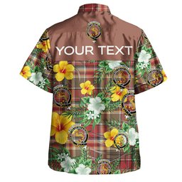 MacGlashan Weathered Clan Badge Tartan Hawaiian Shirt Summer Vibes Style