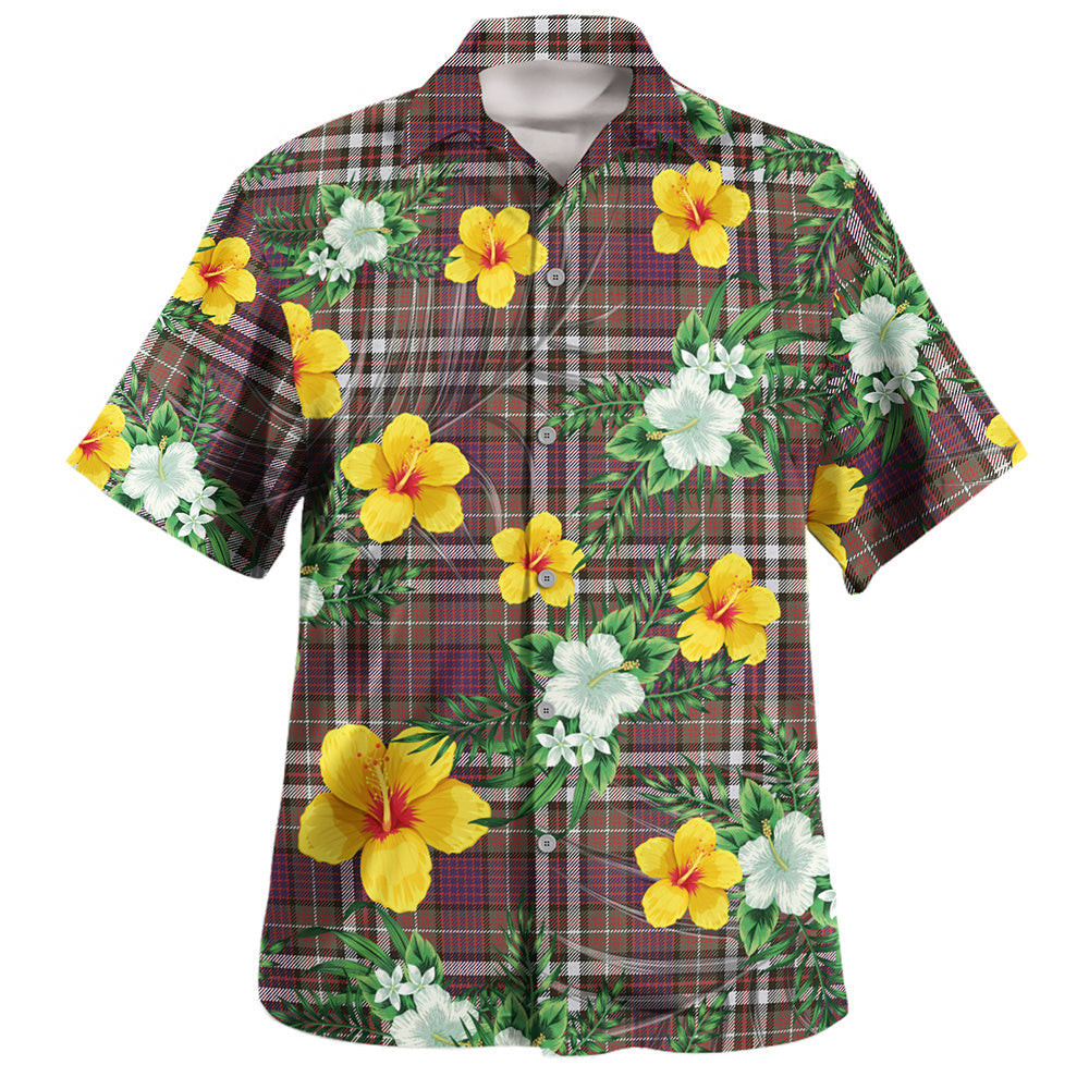 MacDonell of Glengarry Dress Modern Clan Badge Tartan Hawaiian Shirt Summer Vibes Style