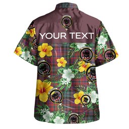 MacInroy Weathered Clan Badge Tartan Hawaiian Shirt Summer Vibes Style