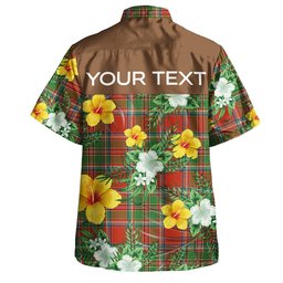 MacLeod of Gesto Ancient Clan Badge Tartan Hawaiian Shirt Summer Vibes Style