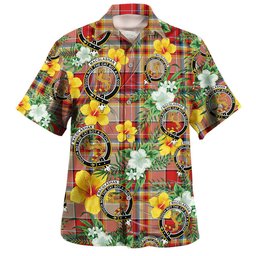 MacGlashan Modern Clan Badge Tartan Hawaiian Shirt Summer Vibes Style