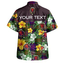 MacDonnell Clan Badge Tartan Hawaiian Shirt Summer Vibes Style