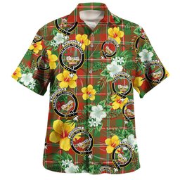 MacDonald of Glenaladale (Donald of Glenaladale) 2006 Ancient Clan Badge Tartan Hawaiian Shirt Summer Vibes Style
