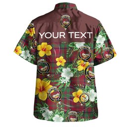 MacDonald of Glencoe (Donald of Glencoe) Modern Clan Badge Tartan Hawaiian Shirt Summer Vibes Style