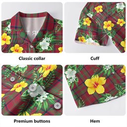 MacDonald of Glencoe (Donald of Glencoe) Modern Clan Badge Tartan Hawaiian Shirt Summer Vibes Style