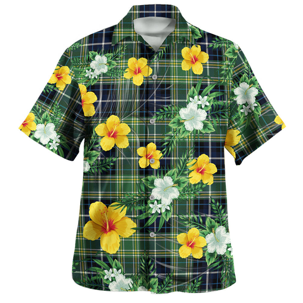 MacKellar Modern Clan Badge Tartan Hawaiian Shirt Summer Vibes Style