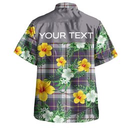 MacLeod of California Weathered Clan Badge Tartan Hawaiian Shirt Summer Vibes Style