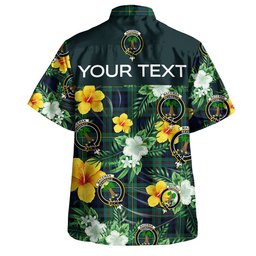MacEwan Modern Clan Badge Tartan Hawaiian Shirt Summer Vibes Style