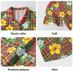 MacGlashan Ancient Clan Badge Tartan Hawaiian Shirt Summer Vibes Style