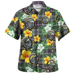 MacKellar Weathered Clan Badge Tartan Hawaiian Shirt Summer Vibes Style