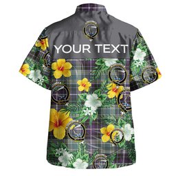 MacKellar Weathered Clan Badge Tartan Hawaiian Shirt Summer Vibes Style