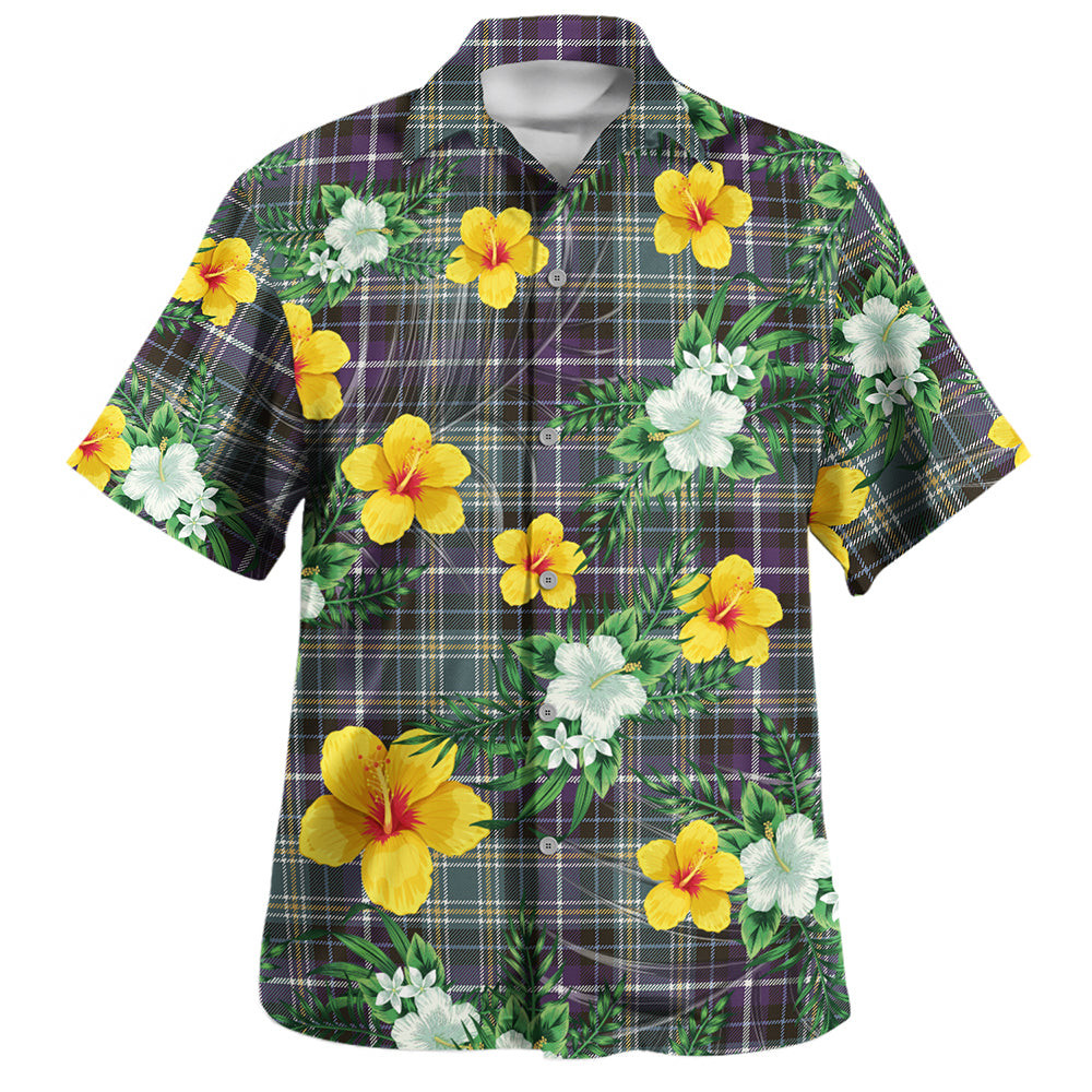 MacKellar Weathered Clan Badge Tartan Hawaiian Shirt Summer Vibes Style