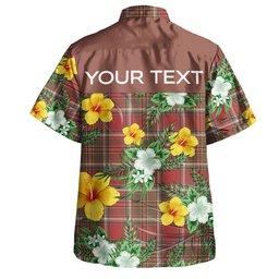 MacLeod of Gesto Weathered Clan Badge Tartan Hawaiian Shirt Summer Vibes Style