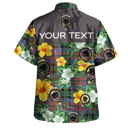 MacInroy Ancient Clan Badge Tartan Hawaiian Shirt Summer Vibes Style