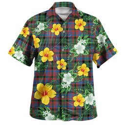 MacInroy Ancient Clan Badge Tartan Hawaiian Shirt Summer Vibes Style