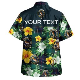 MacTaggart Modern Clan Badge Tartan Hawaiian Shirt Summer Vibes Style
