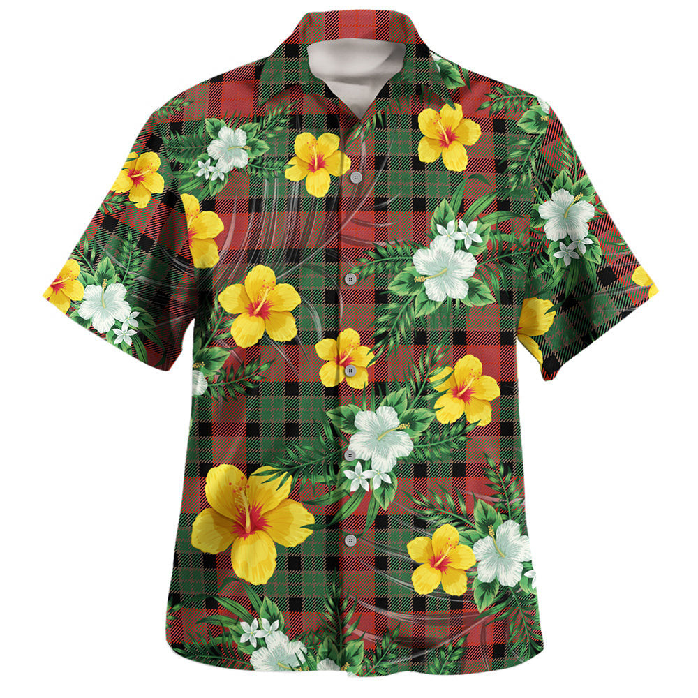 Murdoch Ancient Clan Badge Tartan Hawaiian Shirt Summer Vibes Style