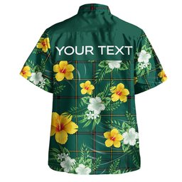 Marr Modern Clan Badge Tartan Hawaiian Shirt Summer Vibes Style