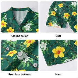Marr Modern Clan Badge Tartan Hawaiian Shirt Summer Vibes Style