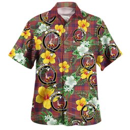 MacTier Weathered Clan Badge Tartan Hawaiian Shirt Summer Vibes Style
