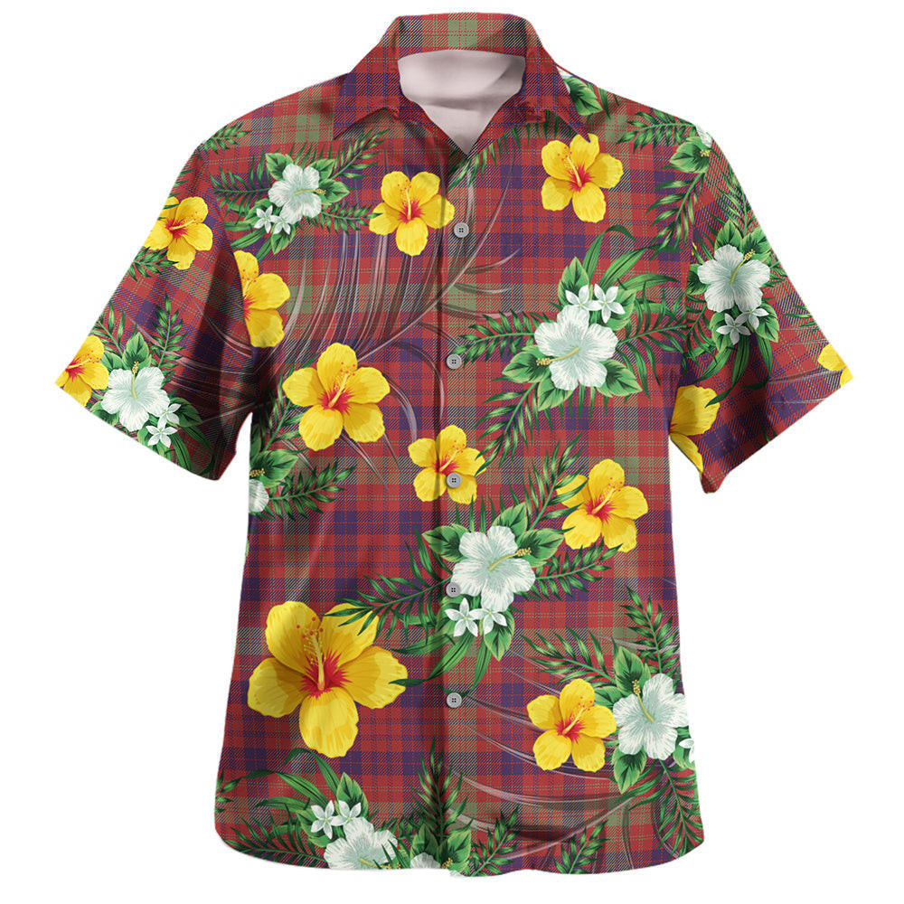 MacTier Weathered Clan Badge Tartan Hawaiian Shirt Summer Vibes Style