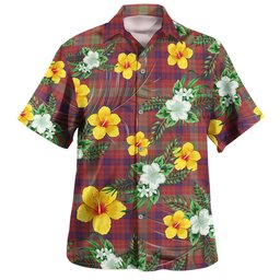 MacTier Weathered Clan Badge Tartan Hawaiian Shirt Summer Vibes Style