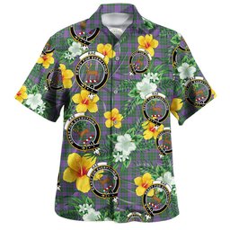 Rae Ancient Clan Badge Tartan Hawaiian Shirt Summer Vibes Style