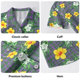 Rae Ancient Clan Badge Tartan Hawaiian Shirt Summer Vibes Style